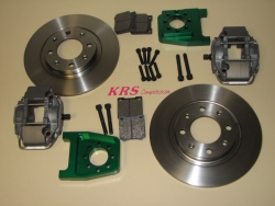 Kit of brakes rear for 106, caliper Alcon, and with disks 266 m/