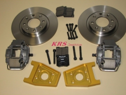 Set rear brakes 266 Alcon for 205-309-VE