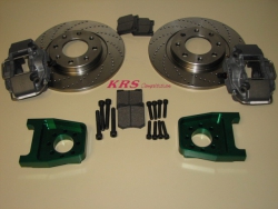 Kit of brakes rear for 106, caliper Alcon, and with disks 266 m/