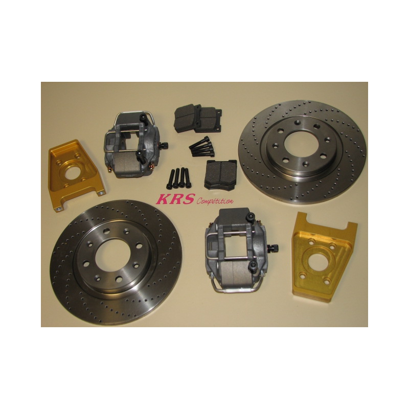 Kit freins AR pour 306 VE disques 266 percés